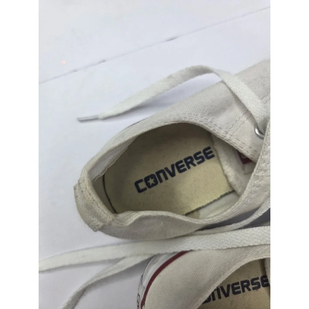Converse Chuck Taylor All Star Low Top Optical White Canvas Sneakers M7652 Men 7 - Picture 4 of 6